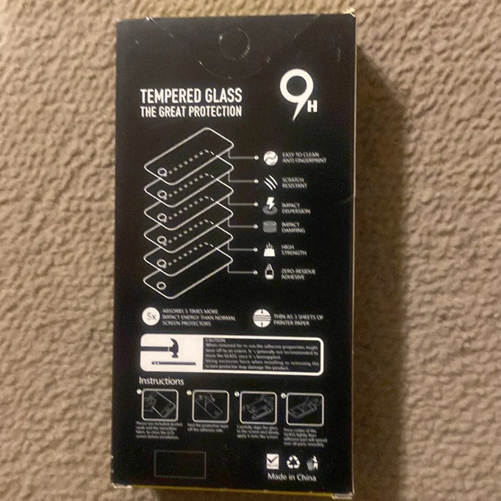 iPhone XR Tempered glass screen protectors